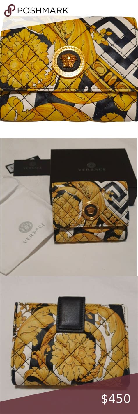 women's versace wallet|versace tribute wallet.